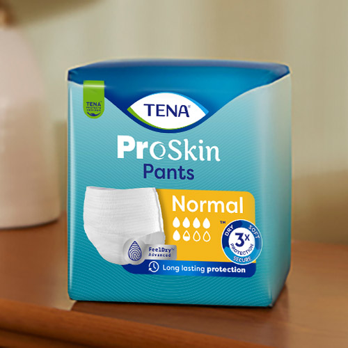 Nowe opakowanie majtek chłonnych TENA ProSkin Normal  Nowe opakowanie majtek chłonnych TENA ProSkin Normal